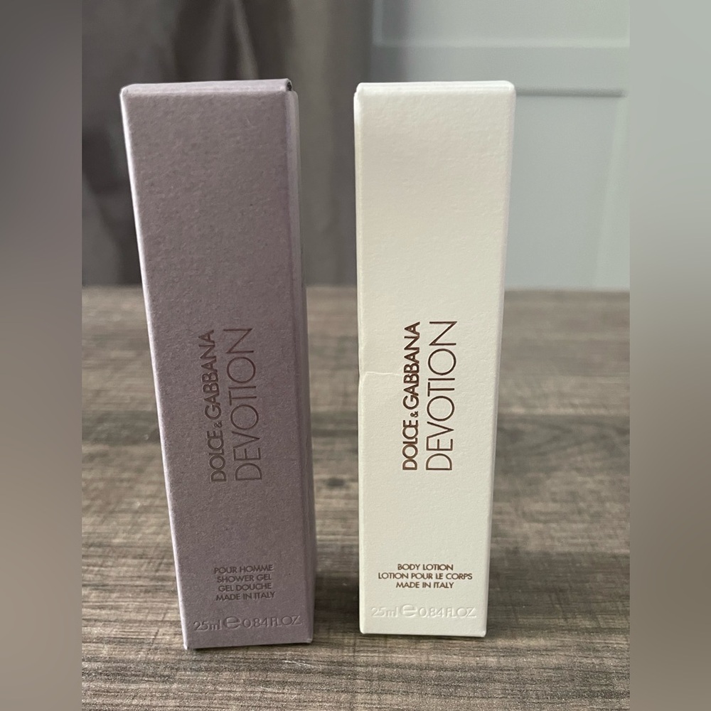 Dolce & Gabbana Devotion Duo Set - Shower Gel & Body Lotion - .25ml / .84 fl oz
